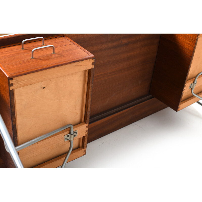 Vintage teak desk mod.202 by Børge Mogensen for Søborg Møbler, Denmark 1953