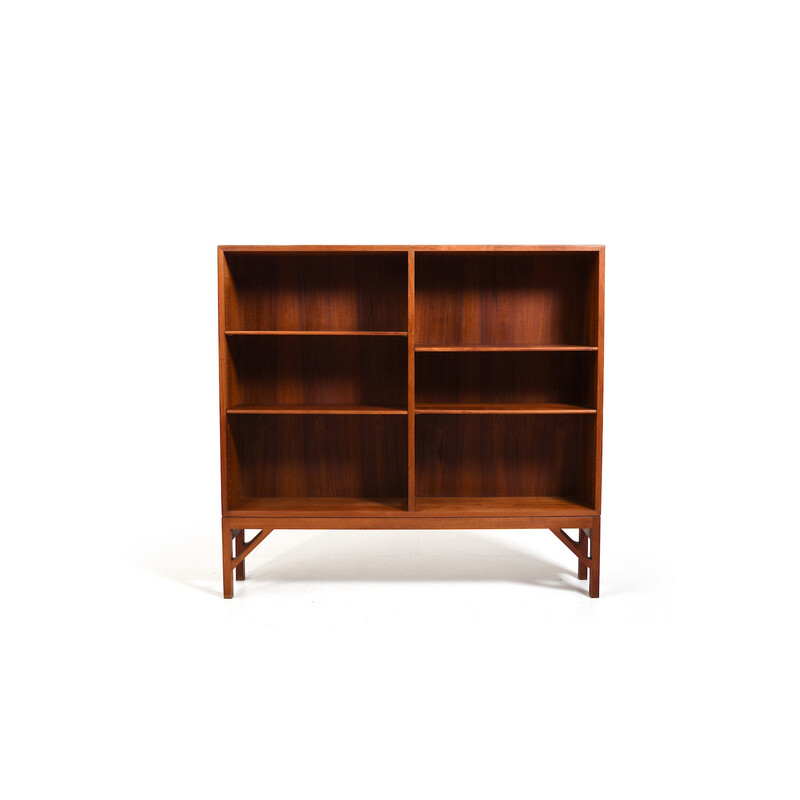 Vintage bookcase model n° 152 in teak by Børge Mogensen for FDB Møblert, Denmark 1960