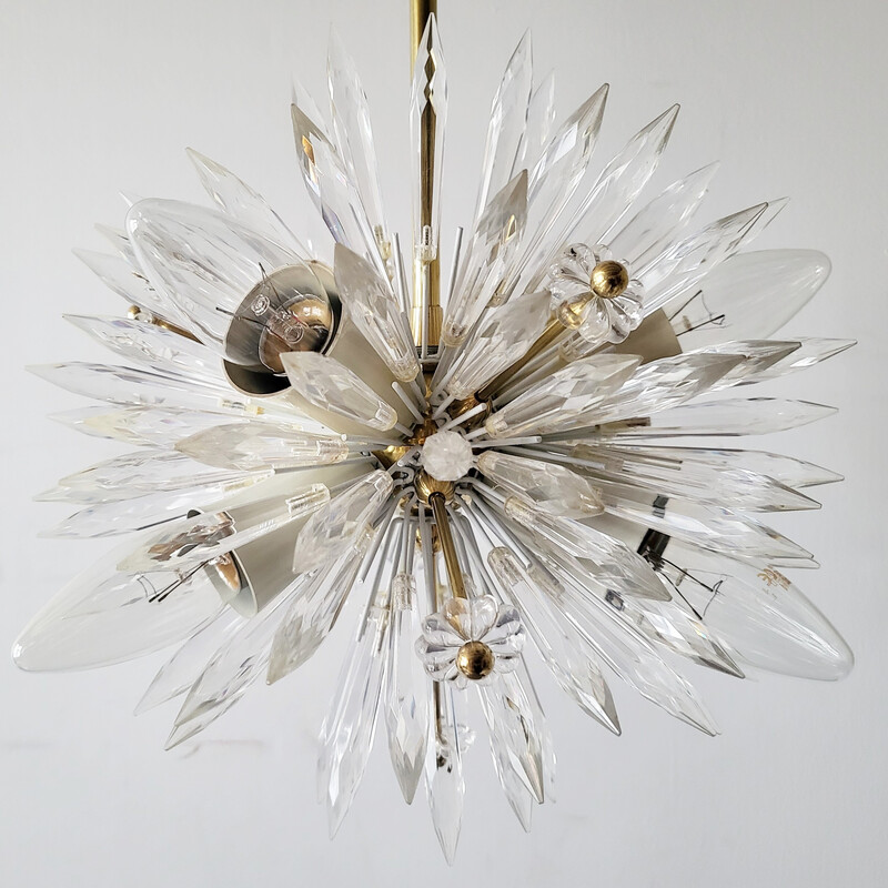 Vintage chandelier by Emil Stejnar, 1950