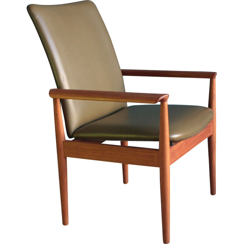 Mid century diplomat armchair by Finn Juhl for Cado - 1960s