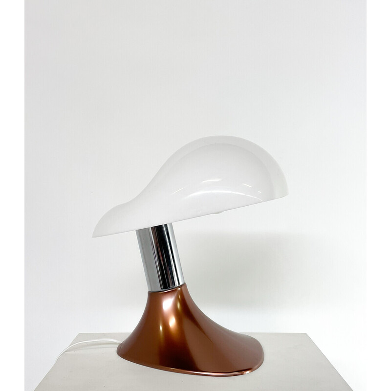 Lámpara de mesa vintage "Cobra" de Harvey Guzzini, Italia 1960