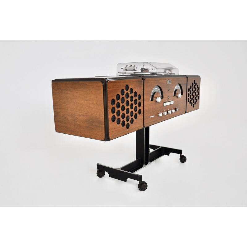 Vintage stereo radio RR-126 by Pier Giacomo and Achille Castiglioni for Brionvega, 1960