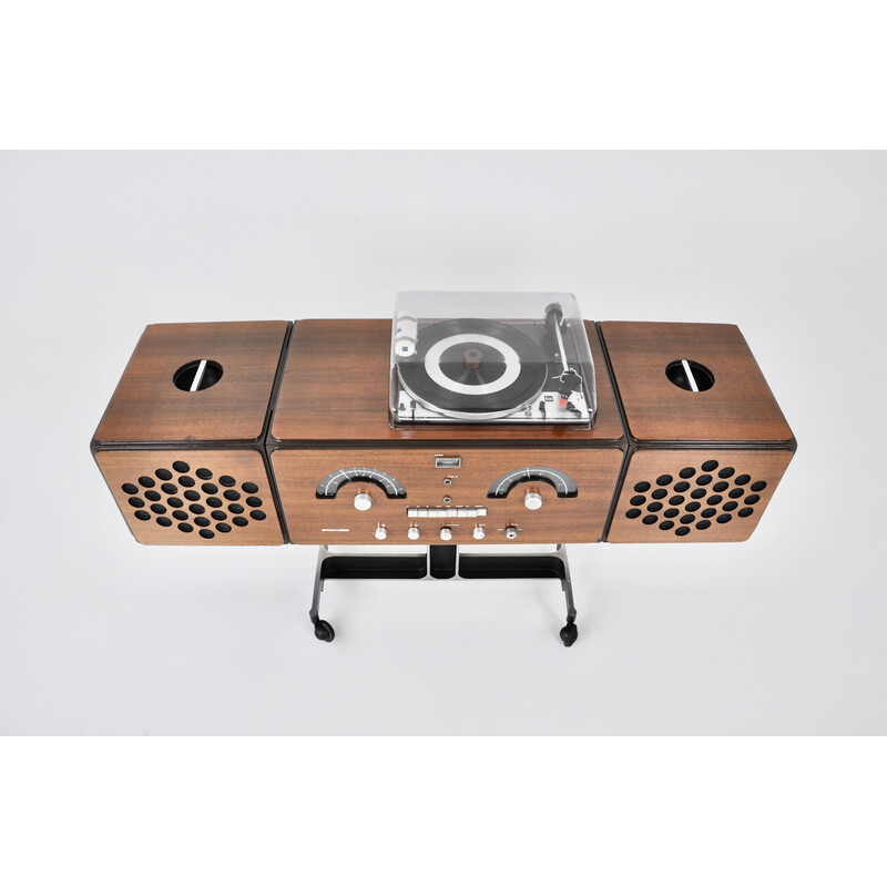 Vintage stereo radio RR-126 by Pier Giacomo and Achille Castiglioni for Brionvega, 1960