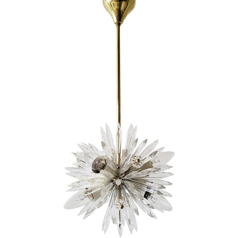 Vintage chandelier by Emil Stejnar, 1950