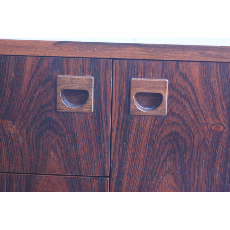 Vintage rosewood sideboard by André Monpoix - 1960s
