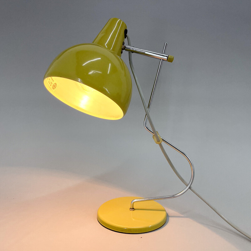 Vintage-Schreibtischlampe von Josef Hůrka für Lidokov, Tschechoslowakei 1960