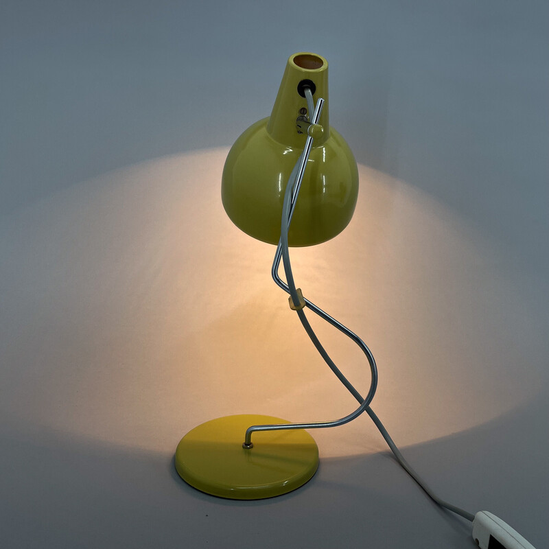 Lampe de bureau vintage par Josef Hůrka pour Lidokov, Tchécoslovaquie 1960