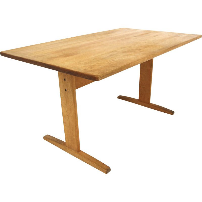 Vintage dining table "Björka" by Yngve Ekström, Sweden 1960