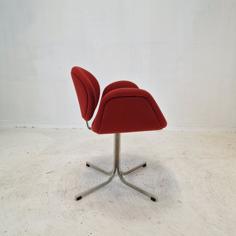 Vintage Tulip metal armchair by Pierre Paulin for Artifort, 1980