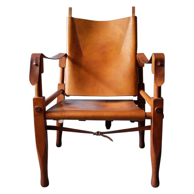 Safari Chair by Wilhelm Kienzle for Wohnbedarf - 1950s