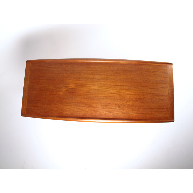 Scandinavian teak coffee table by Grete Jalk - 1960s