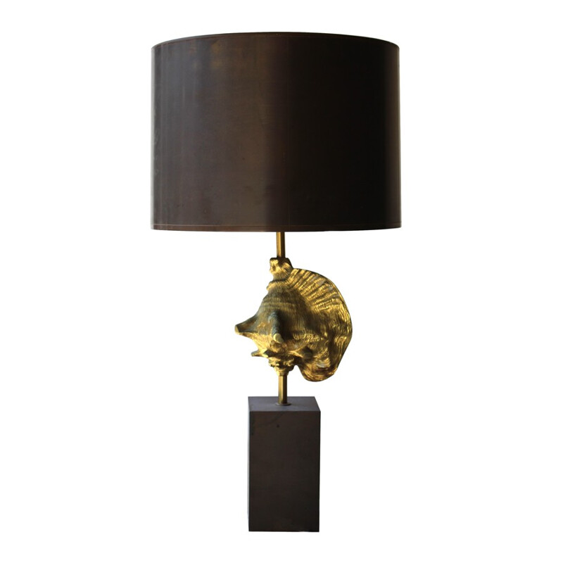 Table lamp in brass by Maison Charles - 1970s