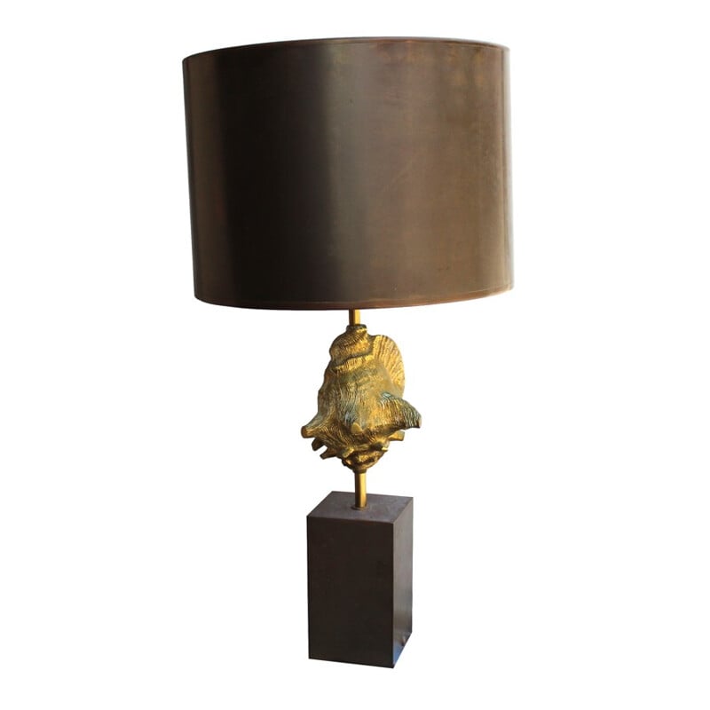 Table lamp in brass by Maison Charles - 1970s