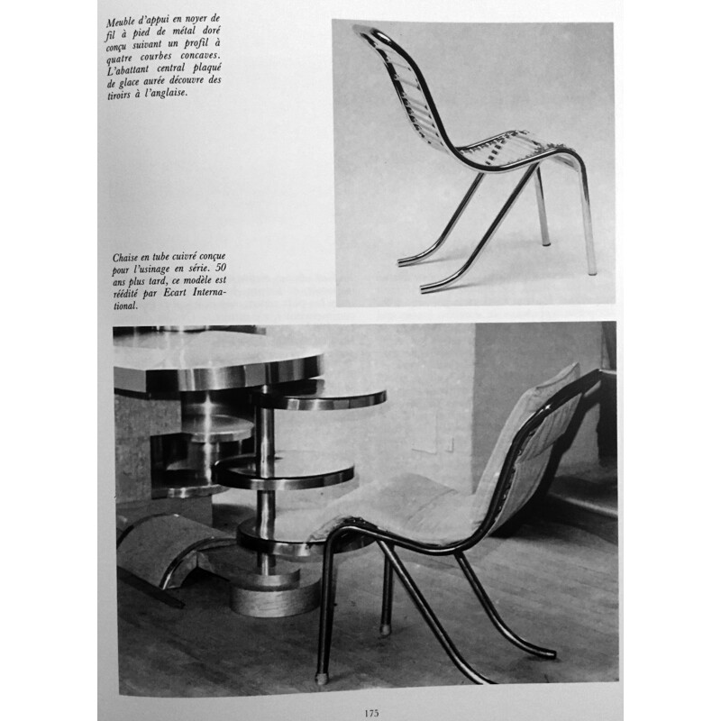 Lot de 6 chaises de Michel Dufet édition Ecart International - 1960