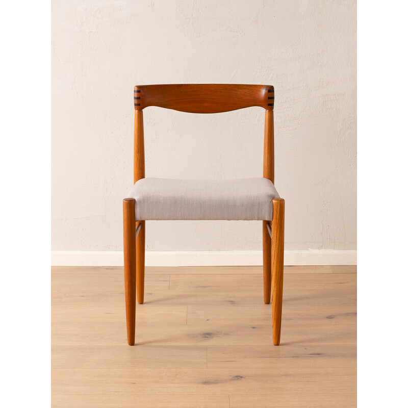 Conjunto de 4 cadeiras de jantar vintage de H.W. Klein para Bramin, Dinamarca 1960s
