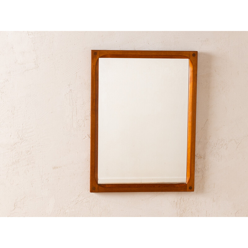 Vintage mirror by Aksel Kjersgaard, Denmark 1960s