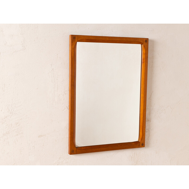 Vintage mirror by Aksel Kjersgaard, Denmark 1960s