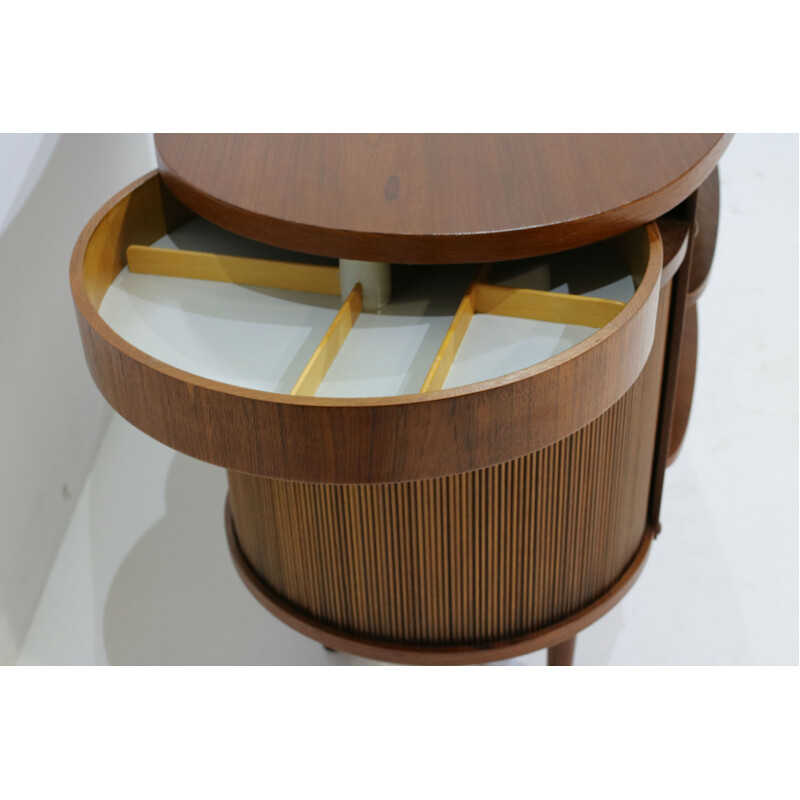 Teak kidney desk by Kai Kristiansen for Feldballe Mobelfabrik - 1960s