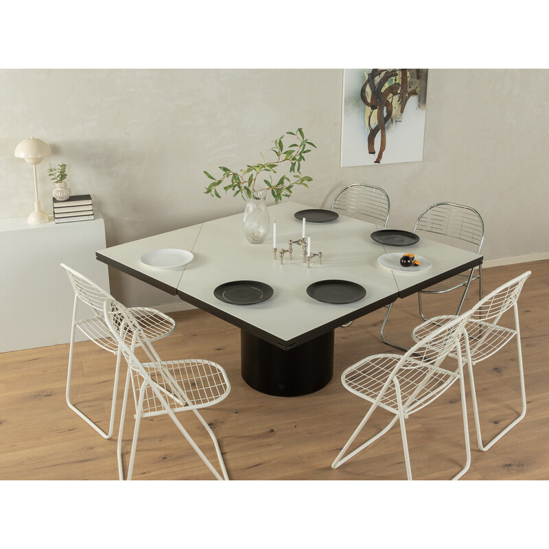Vintage Quadrondo table by Erwin Nagel for Rosenthal, Germany 1980