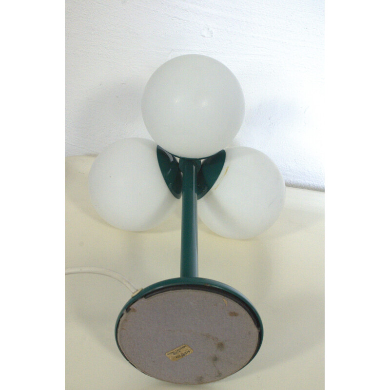 Lampe de table modèle vert 45216 orbite Spoutnik de Kaiser Leuchten - 1960