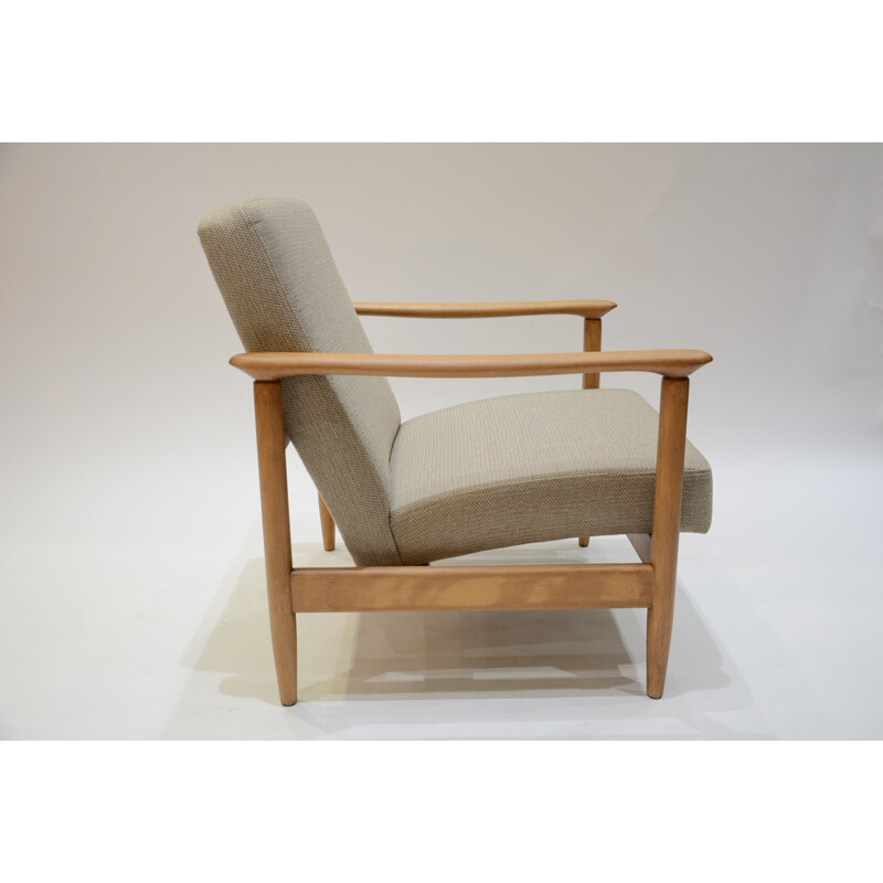 Beige soviets armchairs - 1960s