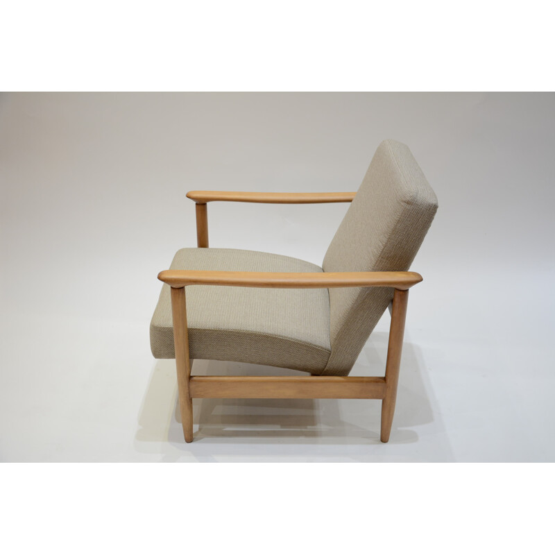 Beige soviets armchairs - 1960s