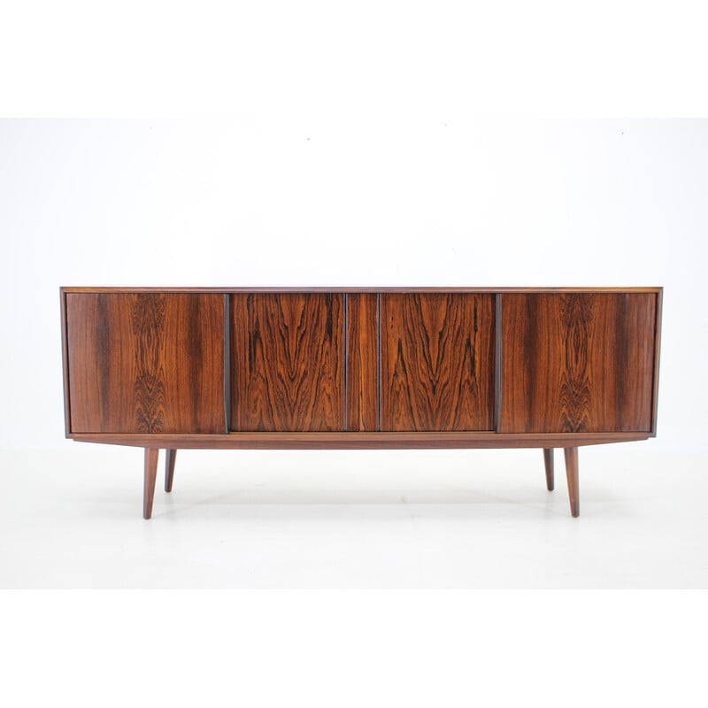 Vintage rosewood buffet by E.w. Bach, Denmark Bach, Denmark 1960