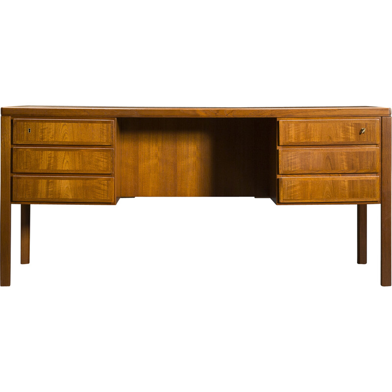 Vintage Chefschreibtisch desk by Gunni Omann for Omann Jun, 1960