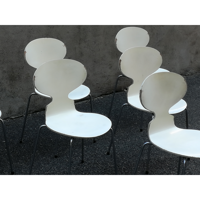 Set of 4 Ant chairs by Arne Jacobsen - 1970s