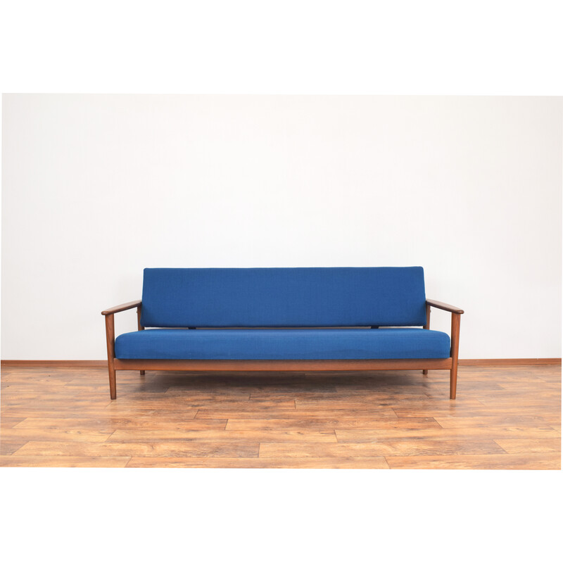 Vintage 3-seater teak sofa, Denmark 1960