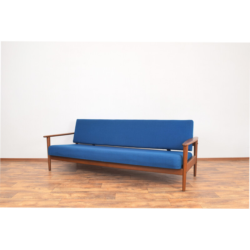 Vintage 3-seater teak sofa, Denmark 1960