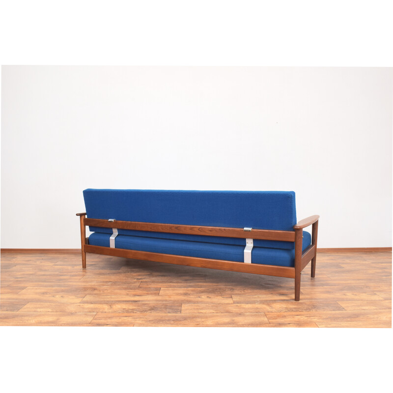 Vintage 3-seater teak sofa, Denmark 1960