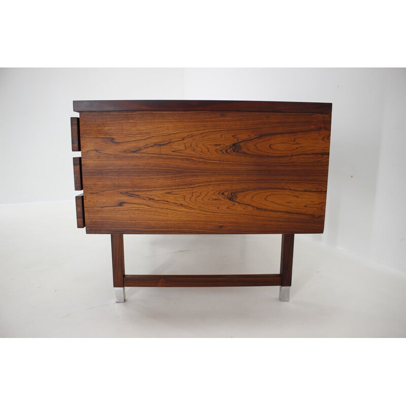 Vintage rosewood desk by Kai Kristiansen, Denmark 1960