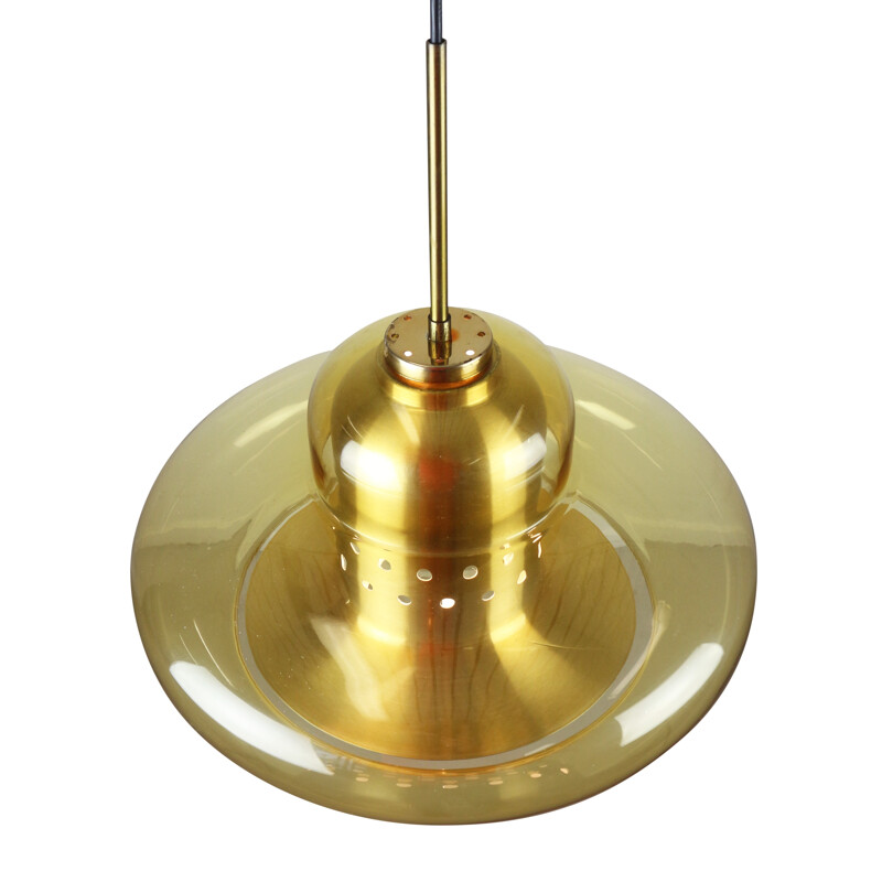 Space age pendant light by Dijkstra Lampen - 1970s