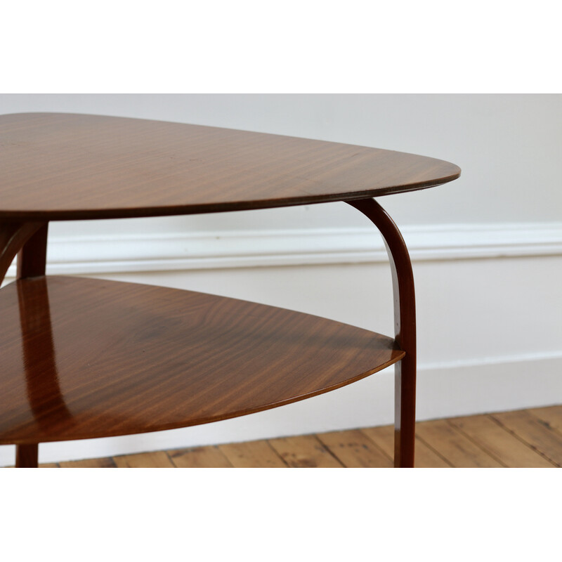 Vintage teak coffee table by Hugues Steiner, 1960