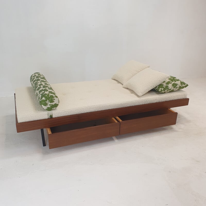 Vintage daybed in teak, Netherlands 1960