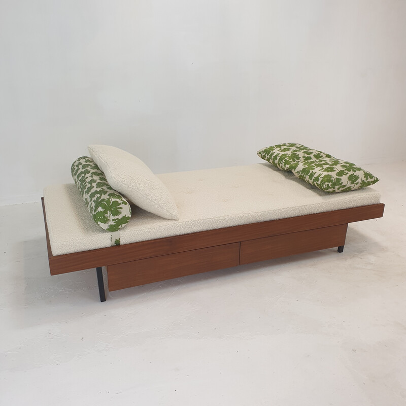 Vintage daybed in teak, Netherlands 1960