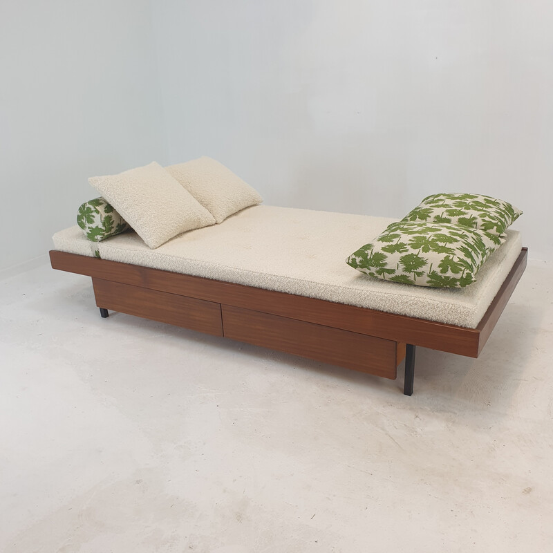 Vintage daybed in teak, Netherlands 1960