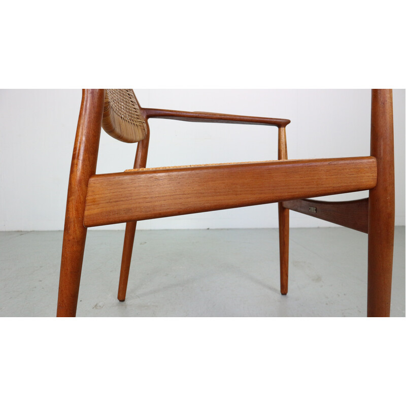 Chaise vintage en teck par Arne Vodder pour Sibast Furniture, Danemark 1950