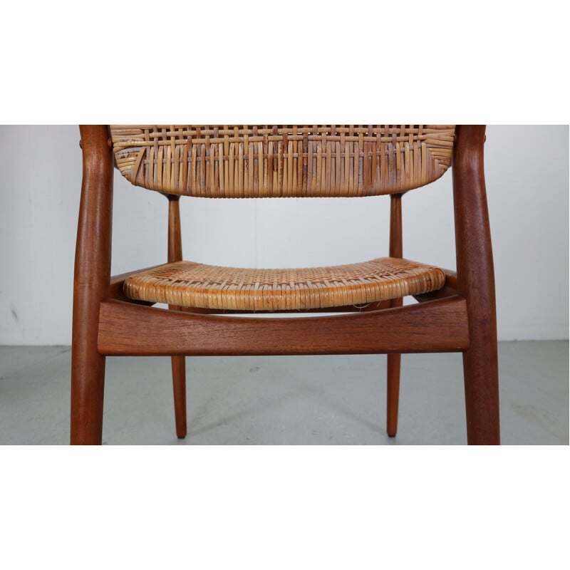 Vintage teak chair by Arne Vodder for Sibast Furniture, Denmark 1950