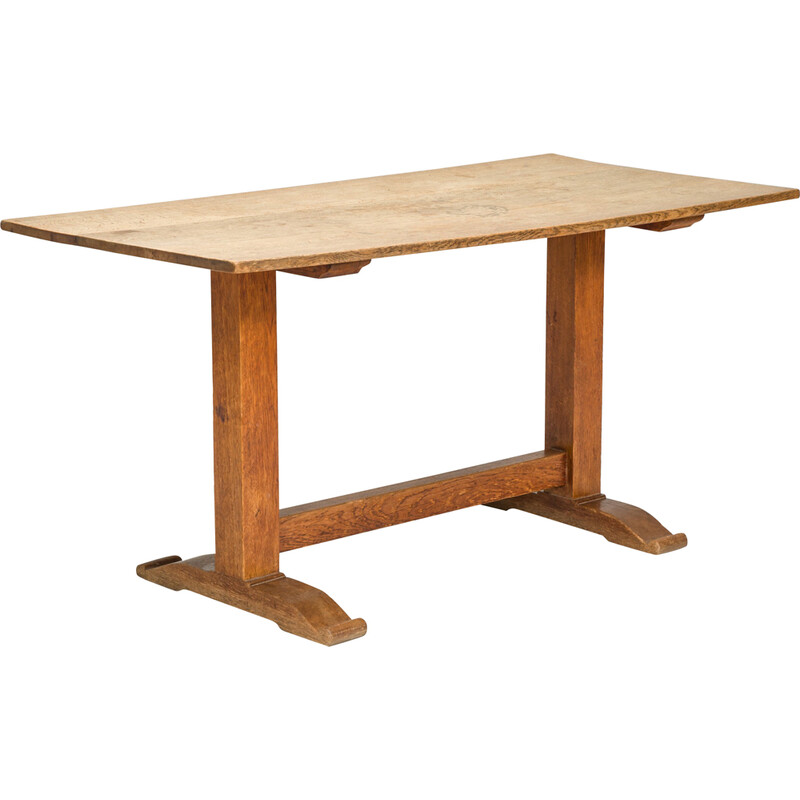 Table rectangulaire vintage en bois