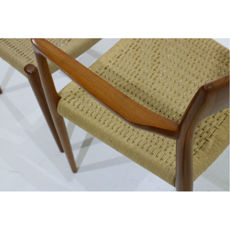 Set of 6 chairs by Niels O. Moller - 1950s