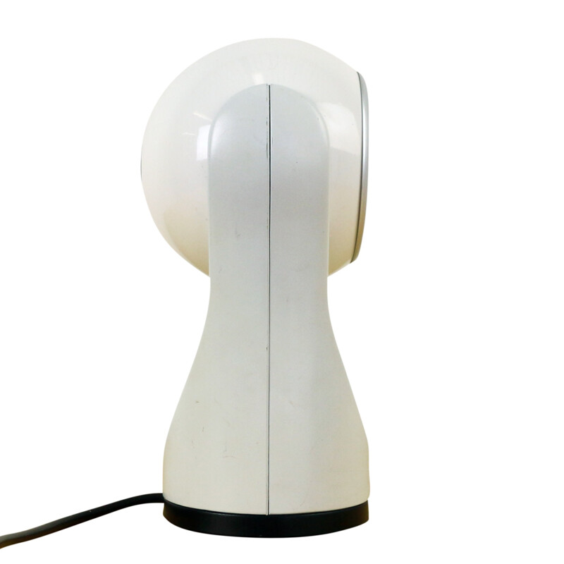 White Space Age Insta Dimm Sensorette desk light - 1970s