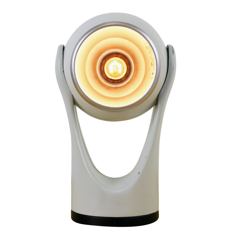 Lampe de bureau blanche Space Age Insta Dimm Sensorette - 1970