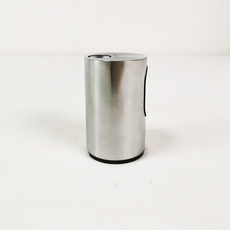 Vintage T2 table lighter in metal and plastic by Dieter Rams for Braun, Germany 1960