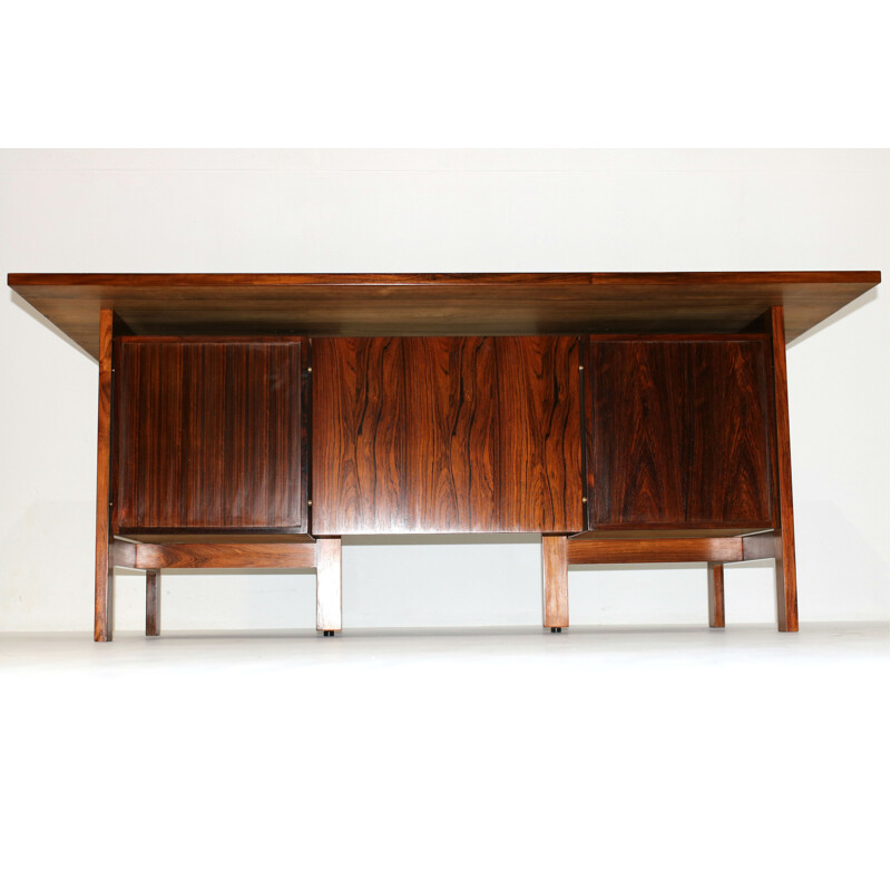 Danish rosewood desk - 1980s