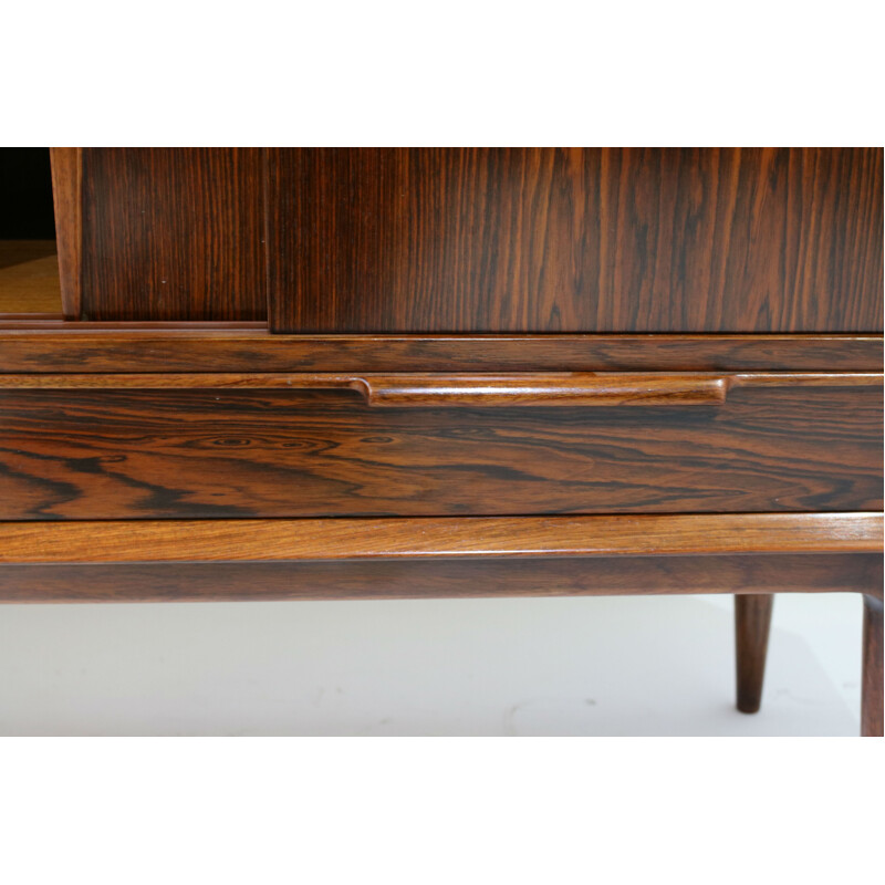 Rosewood high sideboard by Gunni Omann for Omann Jun - 1960s