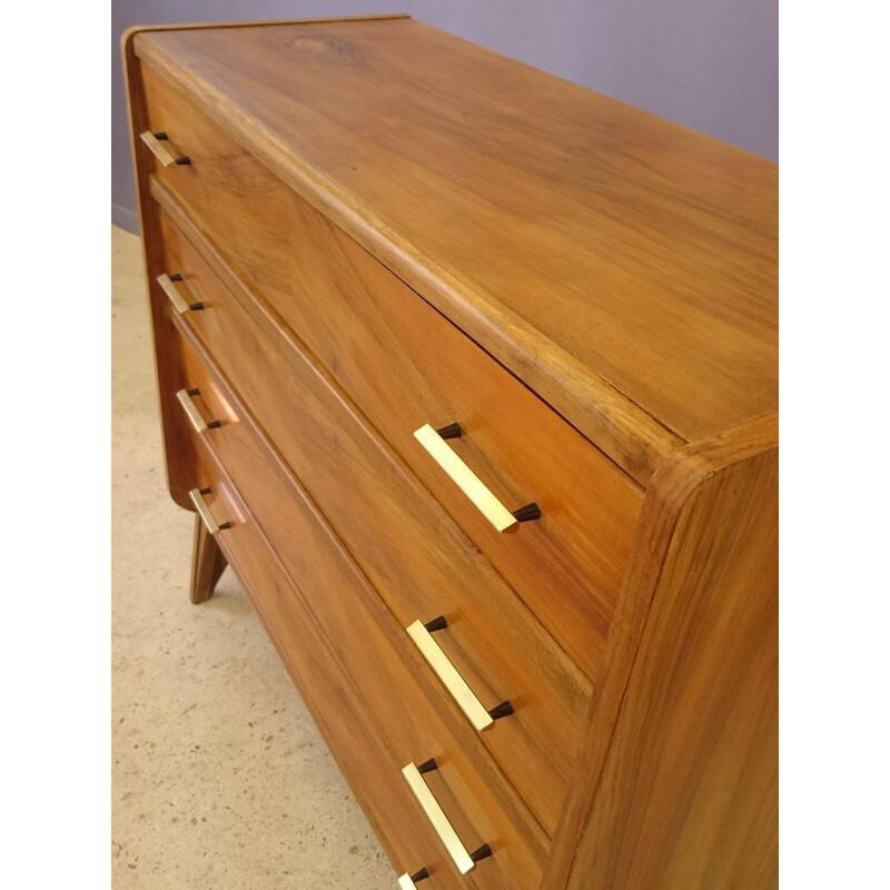 Vintage oak chest of drawers - 1950s