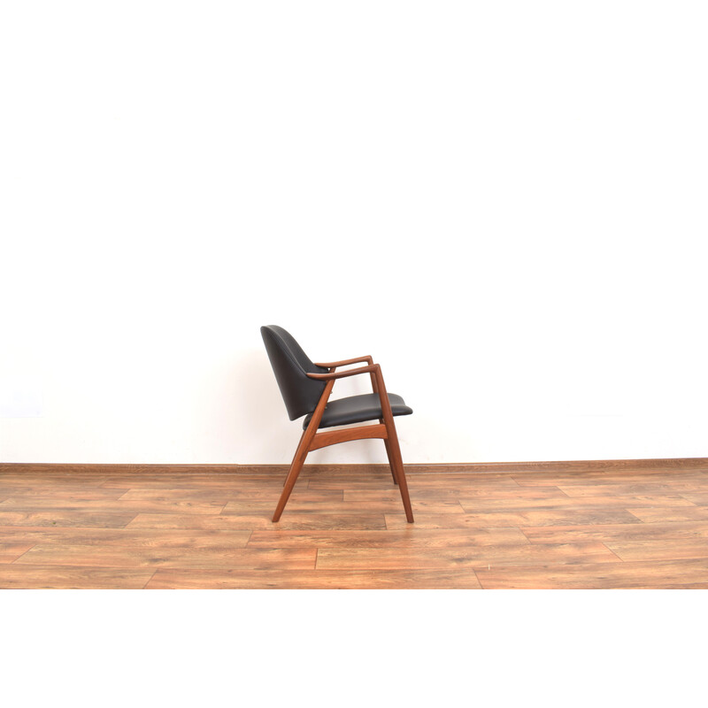 Vintage teak armchair by Alf Svensson for Dux, Sweden 1960