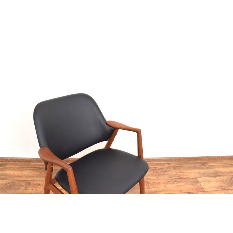 Vintage teak armchair by Alf Svensson for Dux, Sweden 1960